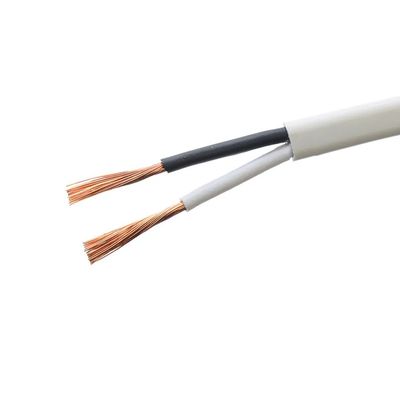 300/300V Rated VDE Approved 2 Cores 2x16/0.2mm H03VVH2-F Oxygen-free Copper Slim Flexible Power Cable for LED Flat Cable