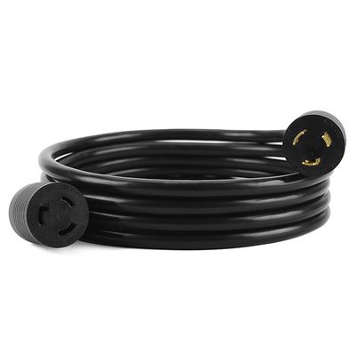 NEMA L5-20P to L5-20R 30 Amp to 15/20 Amp Household Regular Inlet Connector Convert Extension Cord for Generator Adapter