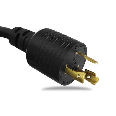 NEMA L5-20P to L5-20R 30 Amp to 15/20 Amp Household Regular Inlet Connector Convert Extension Cord for Generator Adapter
