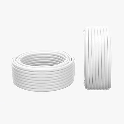VDE Flat H05VVH2-F 300/500V Flexible 2 Core Wire Copper Conductor for Home Appliance Electrical Power Cable in White