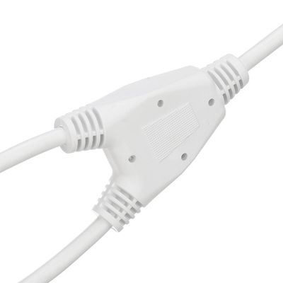Certified SNI 2 Pin With Earth Contact Schuko Plug to 2XC13 Female Y Type Splitter Power Cord SNI Extension Cord 250V/16A