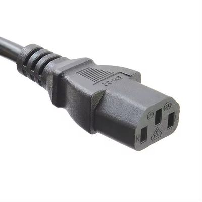 VDE Certified EU Plug Standard Cee7/7 Euro Power Cord 1.5mm With C13 Suitable for Durable Computer
