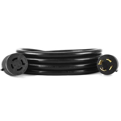 Heavy Duty NEMA L14-20P/R Locking Twist Lock 20 Amp 125/250V 4 Wire Grounding Industrial Grade Extension Cord for Generator