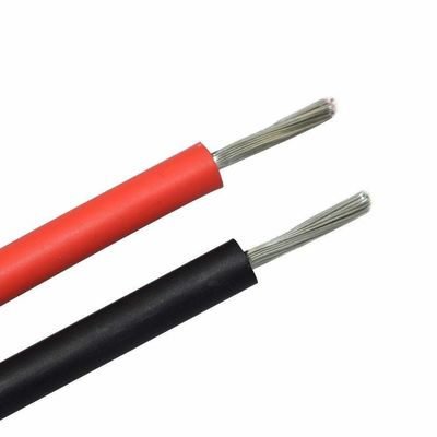 6mm2 Tinned Copper Conductor PV-1 Solar Cable with EN60754-1/EN60754-2 Halogen Content Test and TUV Approval