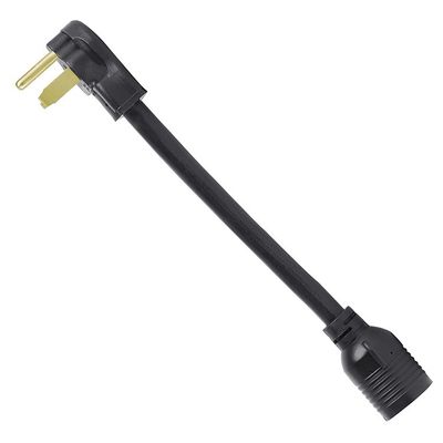 Blue NEMA 6-50P to Female NEMA L14-30R RV Extension Cord for Welder Plug to 4 Prong Locking Socket Adapter Output 250V