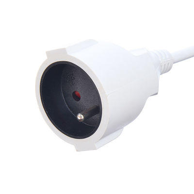 Korea KC Standard 2 Pin Insulation Protection Extension Cord with Earth Grounding Cable Specification H05VV-F/H05RN-F 3x0.75-1.5MM2