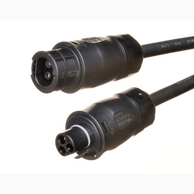 Customized Length Schuko Extension Cable with Rubber Insulation Material and BC05 Connector IP68 for Model Microinverter