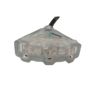 ETL Listed 16/3 SJTW 3-Wire Grounded 1 to 3 Indoor/Outdoor Extension Cord 15/25/50 FT for Safety Light Using Home Appliance