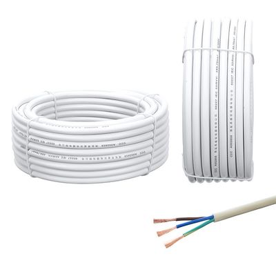VDE Standards Multicore Cable H03vvh2 f 2x0 75mm2 for PVC Jacket PVC Insulation Control Cable Firm Soft Flexible Flat Cable