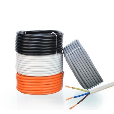 Industrial PVC Insulated Sheathed Flexible Electrical Wire Multi Core Rvv Power Cable for Control Cable and Power Supply