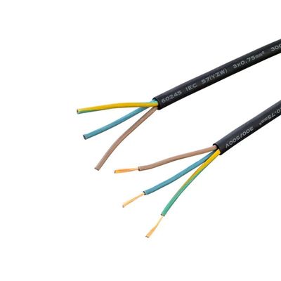 Medium Mechanical Area H07rn f 1.5 mm 3 Cores Insulated Rubber Power Cables for Industrial