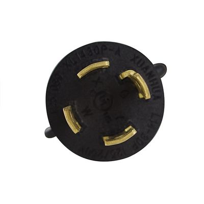 Elethor Nema Ev Charger Adapter Extension Cable 3 Conductor Sjt Type L14-30p Twist Lock Plug to 14-50r Adapter Power Cord