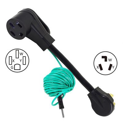 IP22 US Plug Standard 10-30p to 14-50r Adapter Power Cord for ETL 3 Conductor Sjt Type and Elethor Nema 10-30p EV Charger