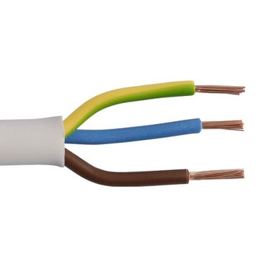 VDE Standard Kema Keur H03vvh2 f Electrical Wires PVC Jacket Flexible Bare Copper Cable