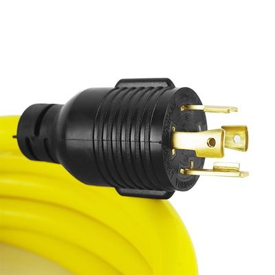 ETL Certified 30 Amp Generator Inlet Box NEMA L14-30P L14-30R Industrial Cable 8 AWG