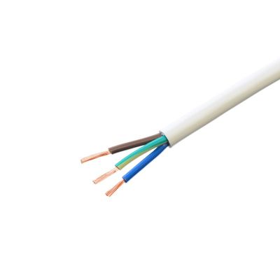 Standard IEC 60227 H05vv f 3x0 . 75mm2 PVC Sheathed Flexible Electrical Wire Multi Core Copper Cable Per Meter Power Cable