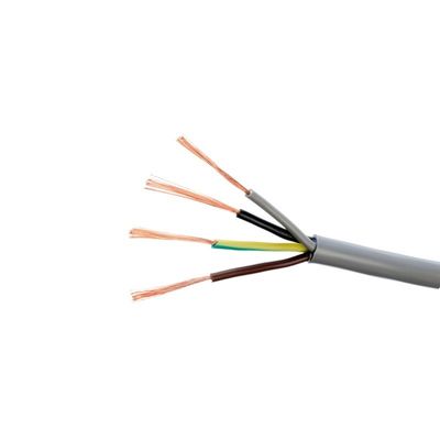 Solid Copper Flexible Electric Wire for General H05vv f 4x2.5 mm Sq Industrial Conductor Material Copper