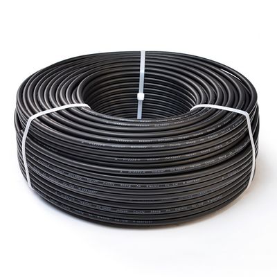 EN50618 H1Z2Z2-K 60930 IEC131 6mm Solar Panel Cable XLPO XLPE PV Tinned Copper TUV Approved for Solar Heating System