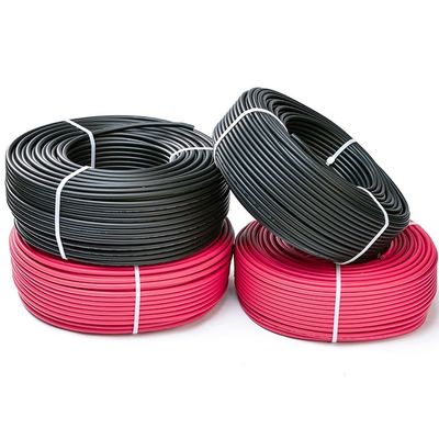 EN50618 H1Z2Z2-K 60930 IEC131 6mm Solar Panel Cable XLPO XLPE PV Tinned Copper TUV Approved for Solar Heating System