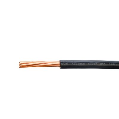 Industrial H07v-r 1core 7 Copper Conductors 4 mm Sq Internal Electric Wire for Household Hospital Hotel Single Copper