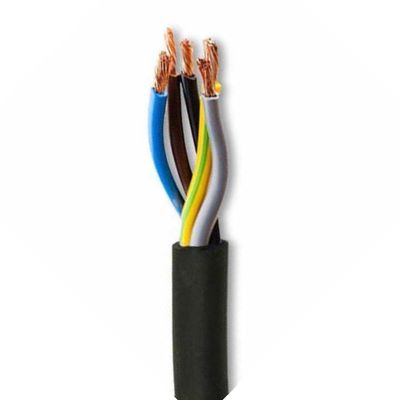 450/750V Rated Voltage Copper Conductor H07rn Fire And Heat Resistance Function Wire For Low Voltage