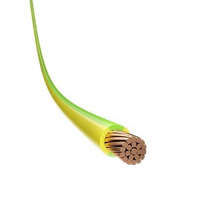 450/750V Rated Voltage Cable Power H07vv R 1.5mm2 2.5mm2 4mm2 6mm2 with Twisted Copper Cores and PVC Insulation