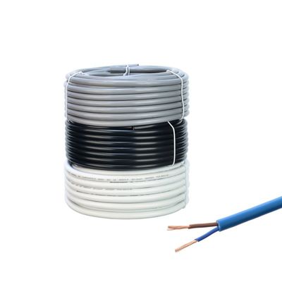Multicore 0.75mm Rvv Cable 2 3 4 Cores With PVC Insulated Power Cable 300/500v Sheathed Wire for Low Voltage Applications