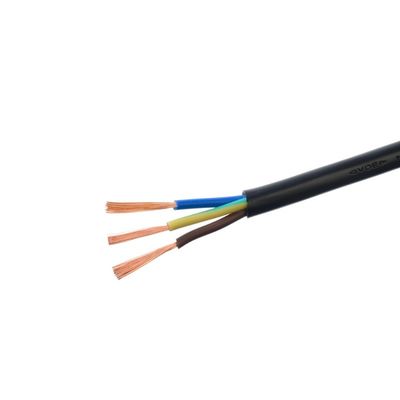 Multicore 0.75mm Rvv Cable 2 3 4 Cores With PVC Insulated Power Cable 300/500v Sheathed Wire for Low Voltage Applications