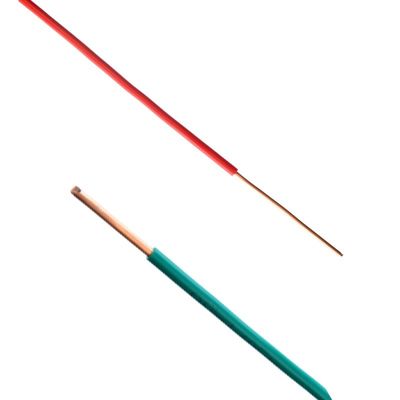 VDE SNI KC H07V-U Single Solid Core Electrical Wire 0.75/1/1.5/2/2.5/4/6mm2 Pure Copper Multi Standard Cables Power and Wires