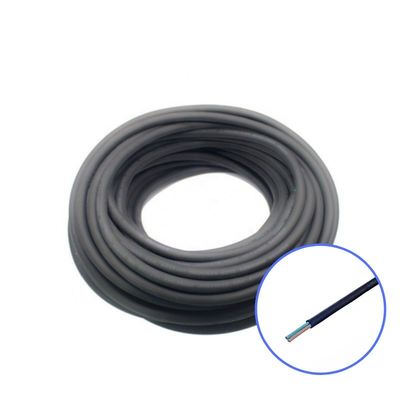 2 Core Conductor Copper Fire-Resistant Power Cable for Outdoor Camp H07RN-F 2x0.75/1/1.5/2.5mm2 Fire-Resistant Outdoor
