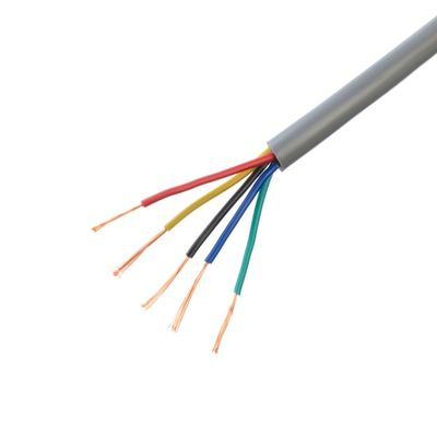 Flexible Power Cables H05vv-f 5 Core 0.5mm/1 mm Sq Copper Solid Conductor Electric Wire for Household Building Wire